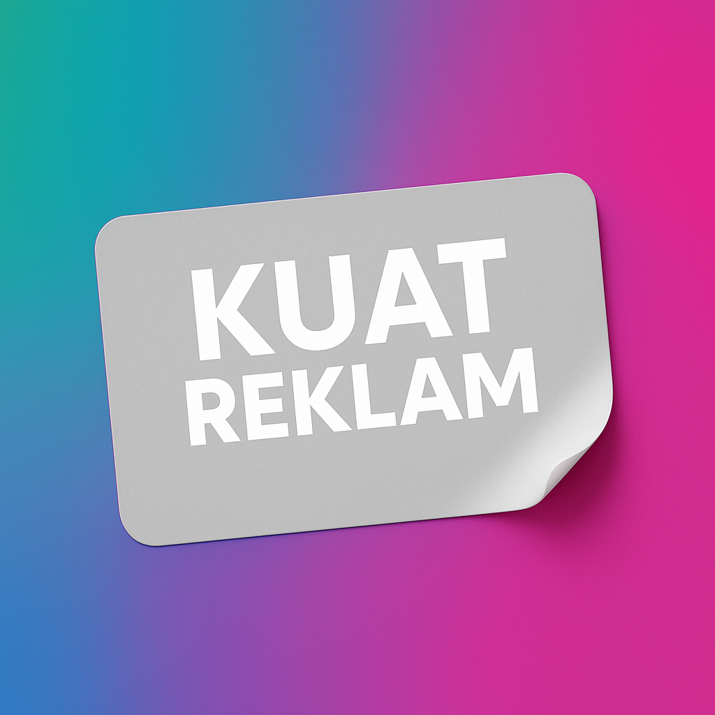 PP Opak Sticker / Etiket
