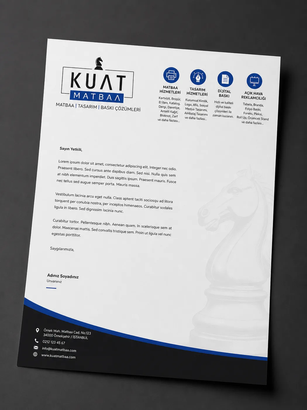 Antetli Kağıt